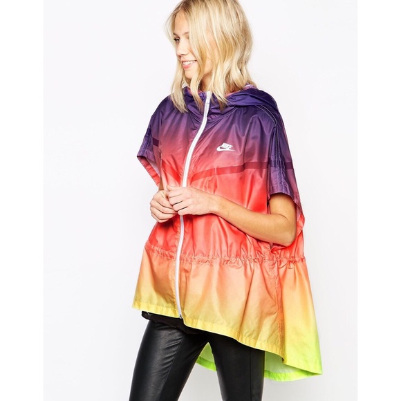 Nike Sunset Windbreaker Poncho. - Picture 3 of 8
